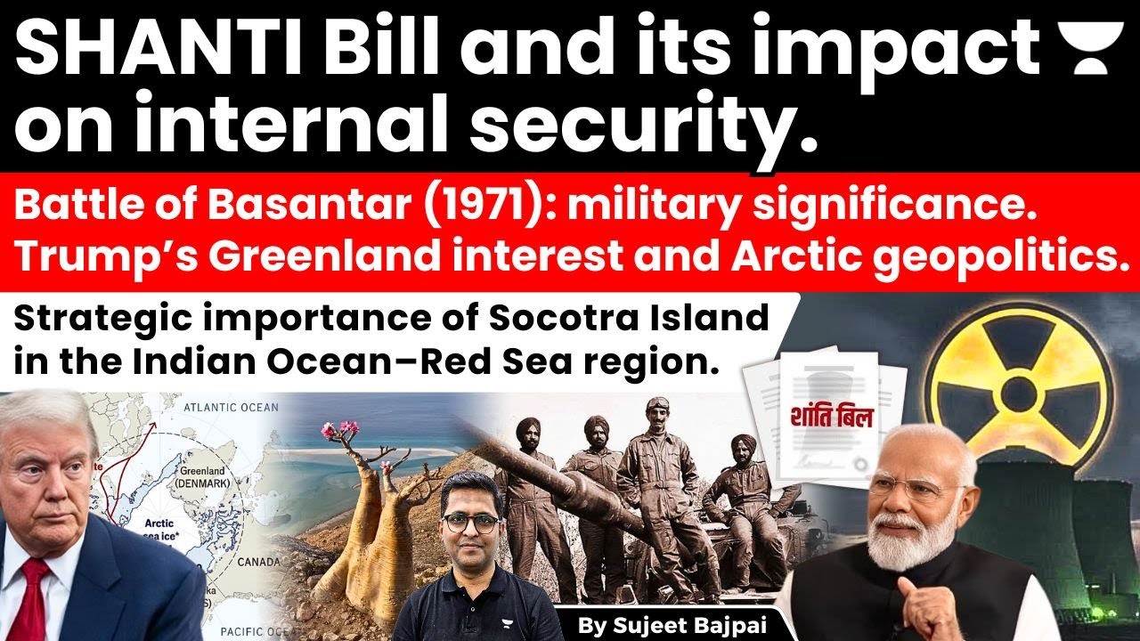 4 Strategic Flashpoints Changing the World Order | SHANTI Bill to Greenland