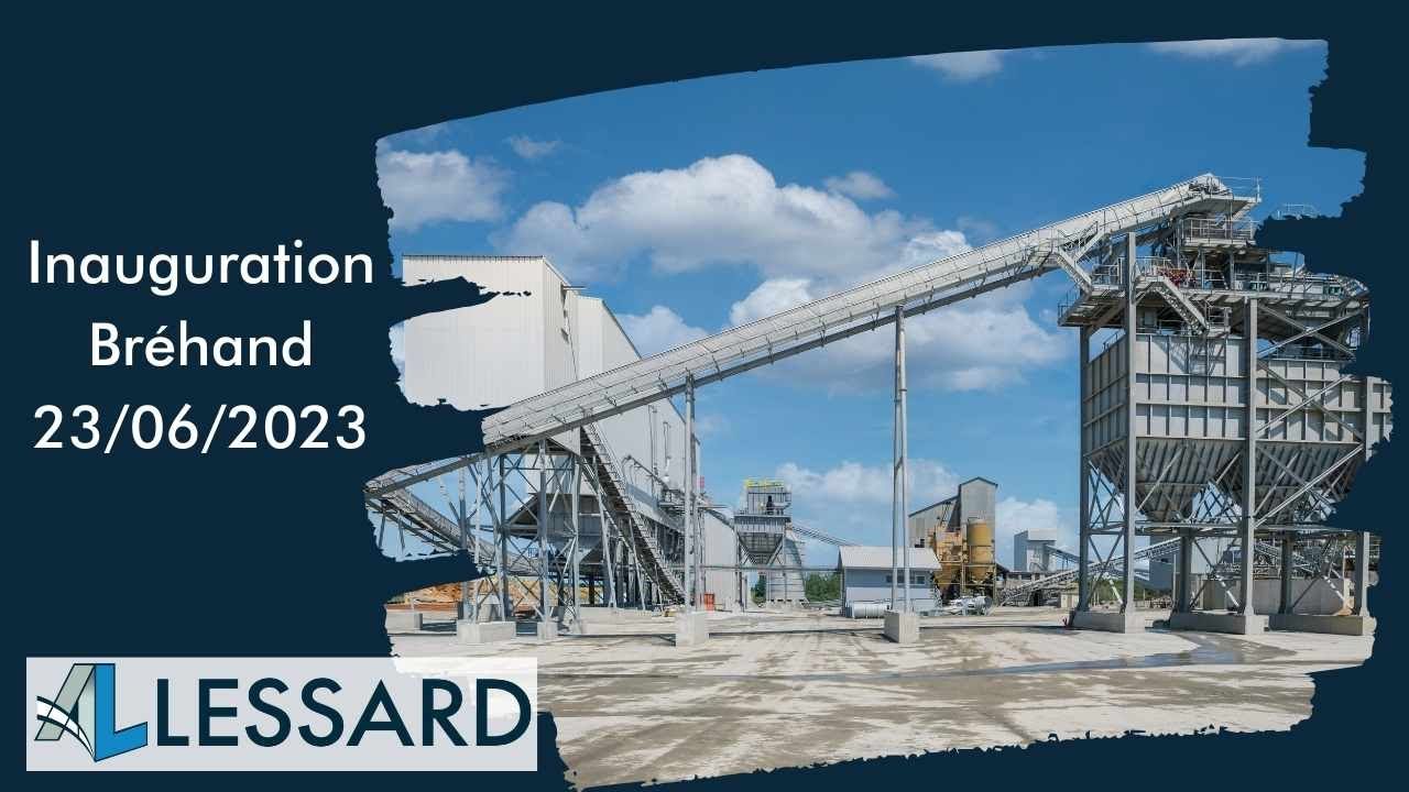 Inauguration Usine Carrière Le Pont de Pierre à Bréhand (22) - 23 Juin 2023