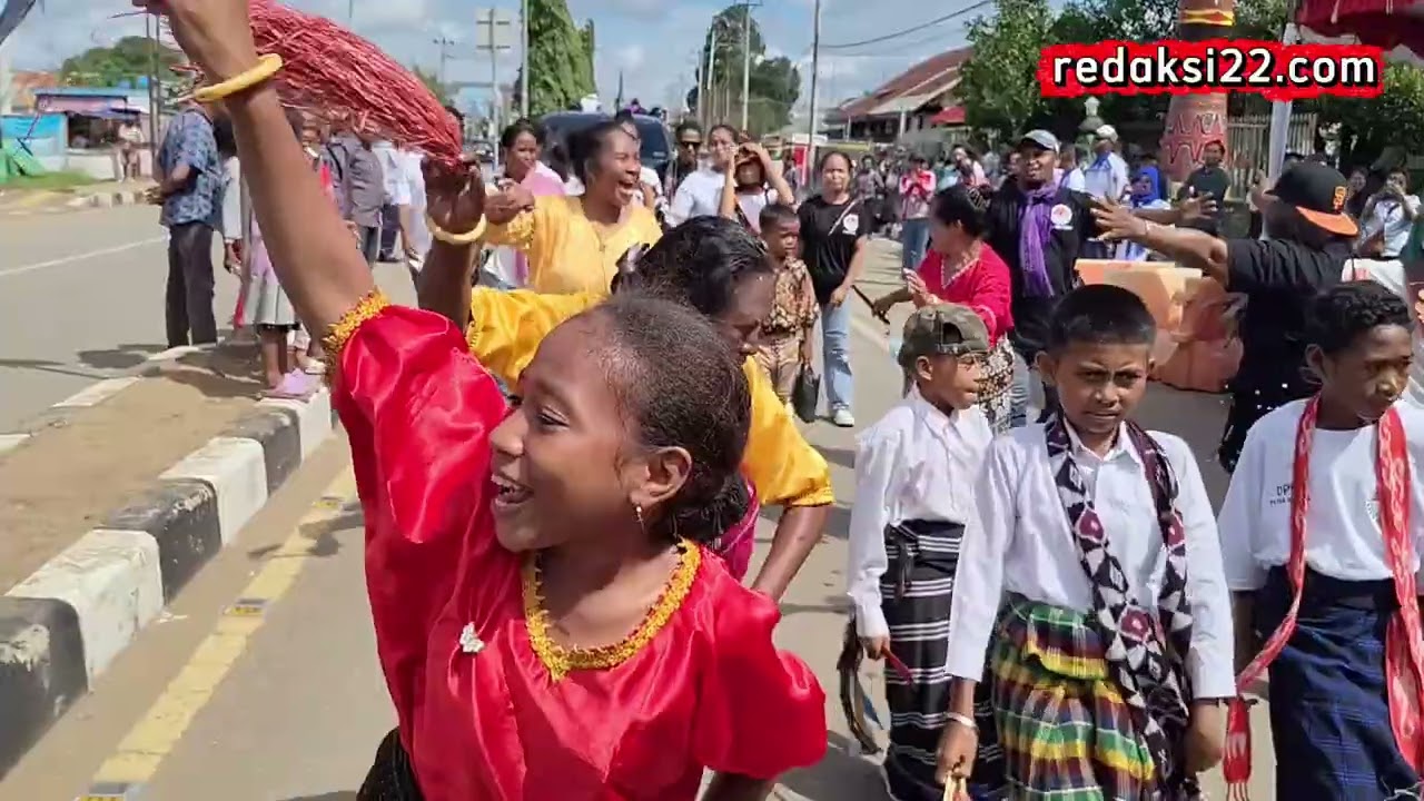 KARNAVAL HUT KOTA MERAUKE KE-124 PERSEMBAHAN UNTUK HARI JADI MERAUKE TANGGAL 12 FEBRUARI 2026