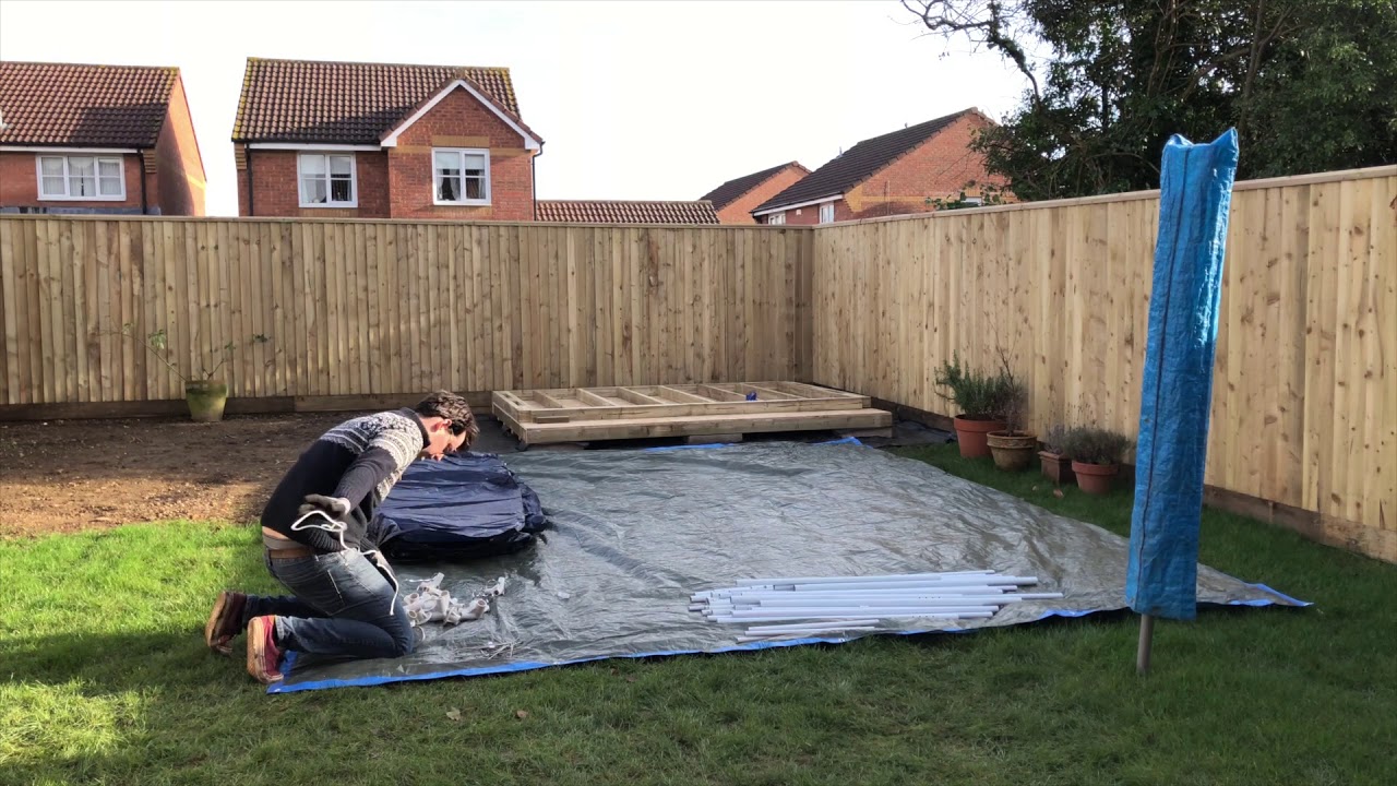Building My Garden Office: Part 5 - Back Wall