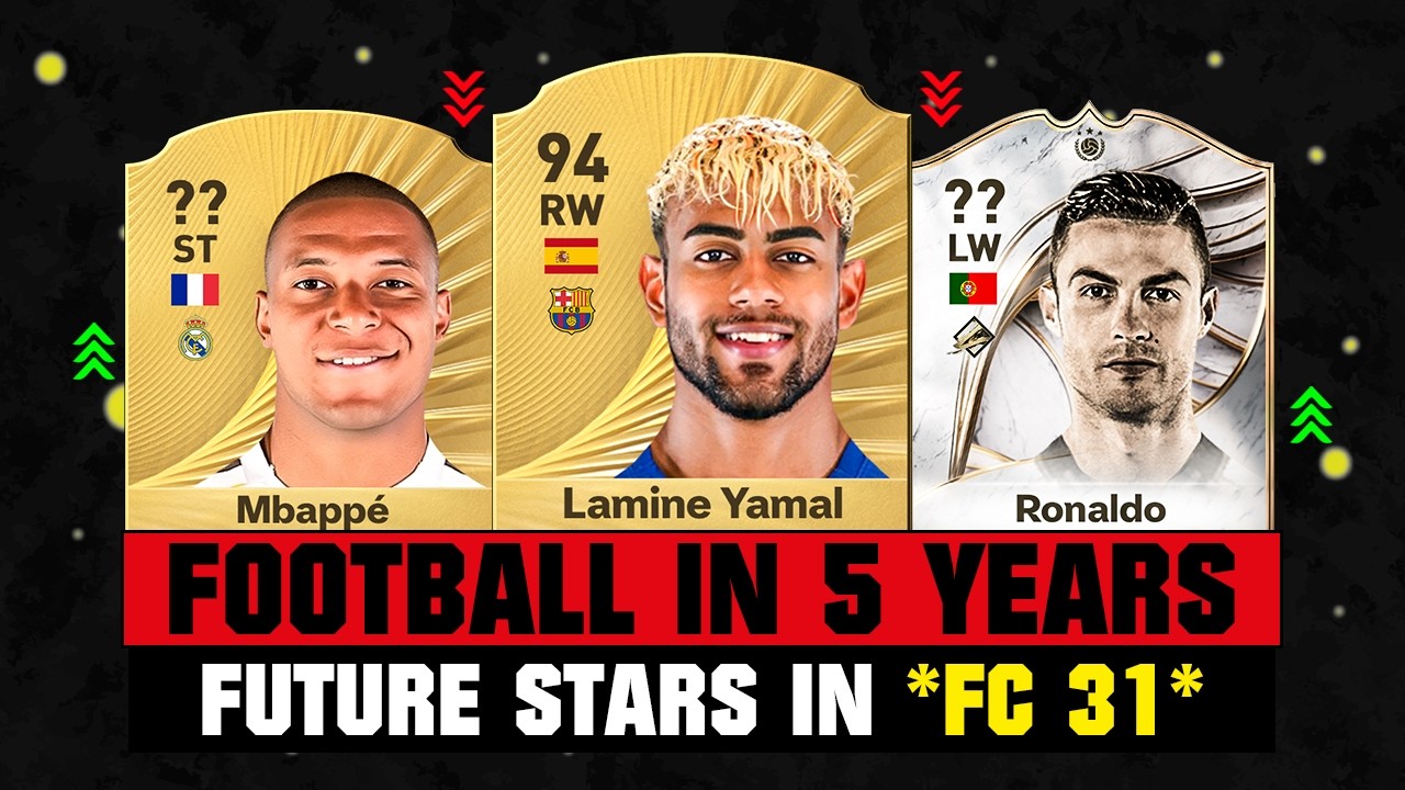 THIS IS HOW FOOTBALL WILL LOOK LIKE IN 5 YEARS! 😱🔥 ft. Lamine Yamal, Mbappe, Ronaldo... etc