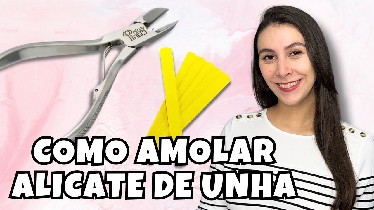 COMO AMOLAR ALICATE DE UNHA EM CASA (MUITO RÁPIDO) - Isabela Martin