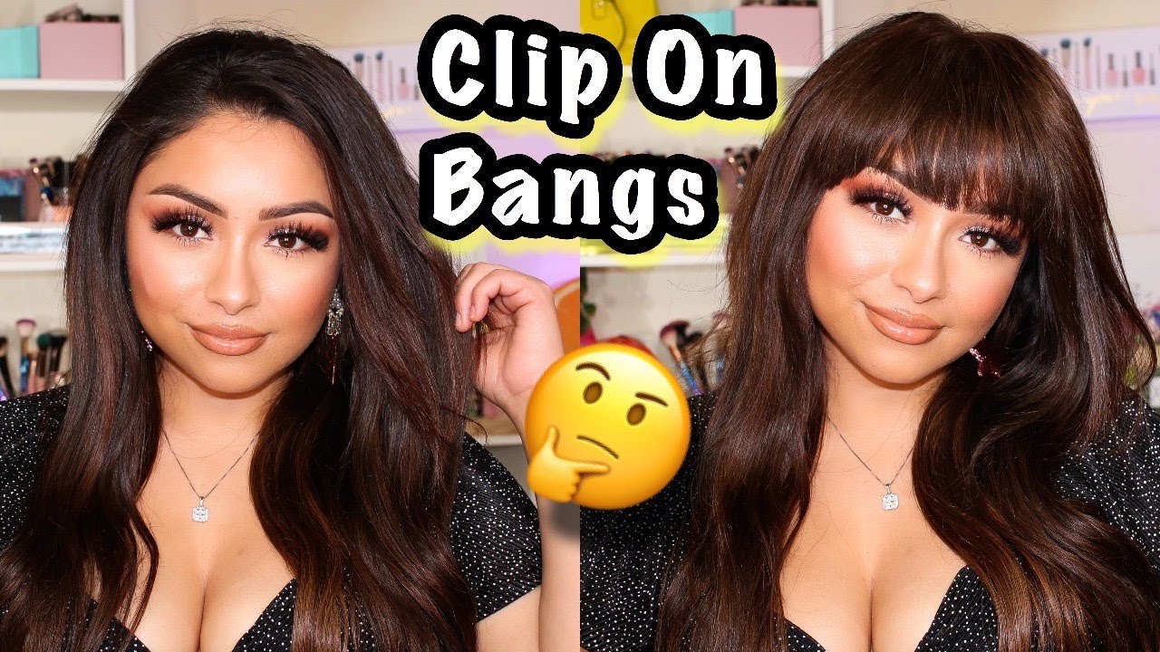 CLIP IN BANGS ? | LUXY HAIR