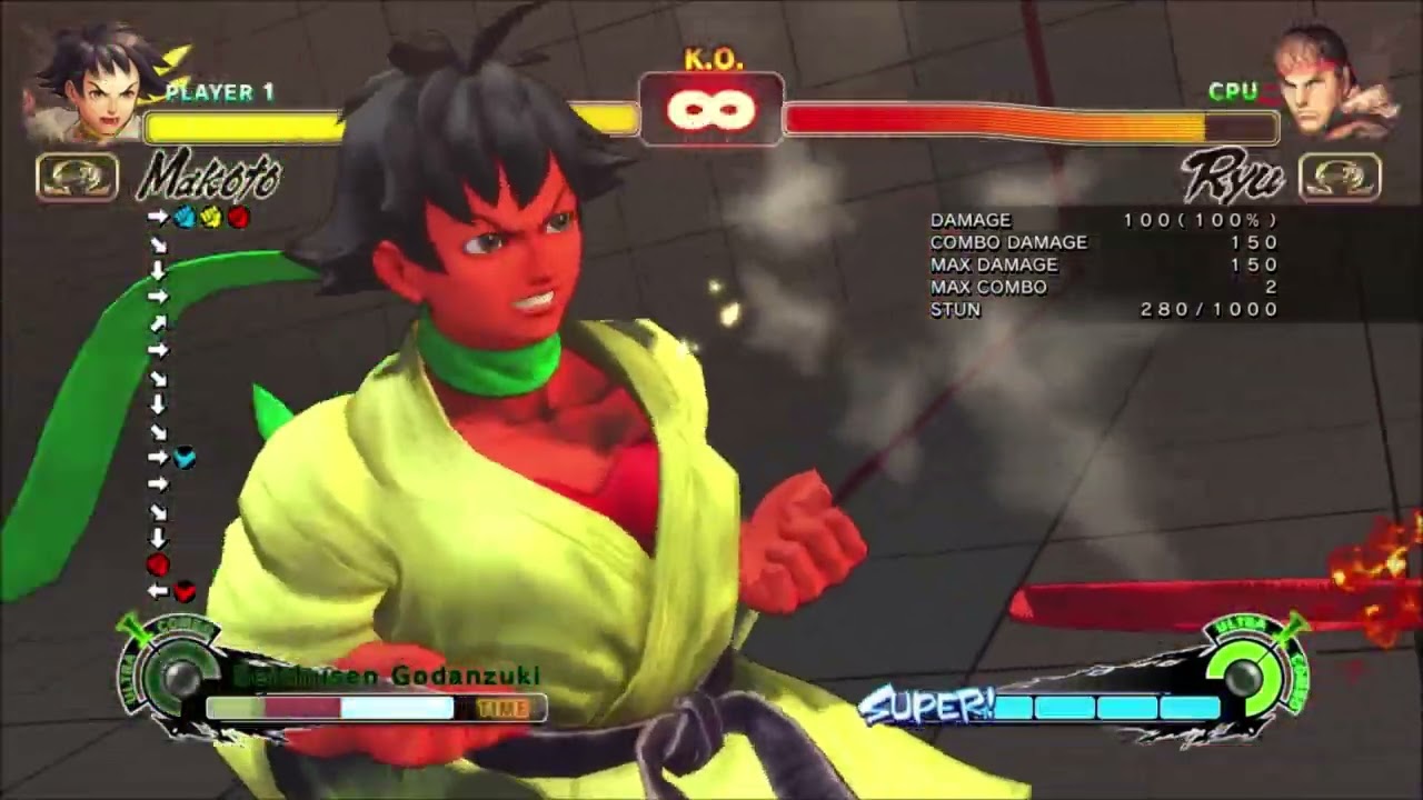 SF4 Omega вкратце — Макото