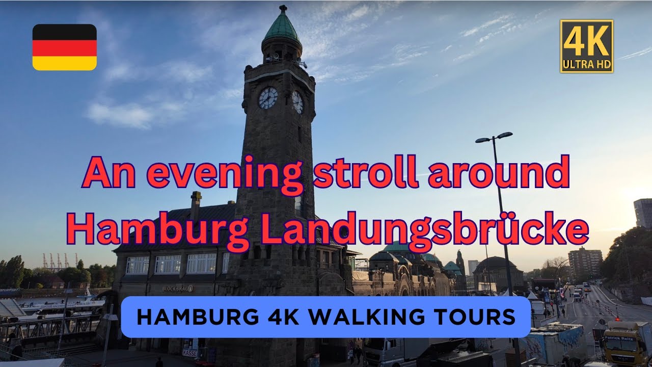 Landungsbrücken in Hamburg (May 2024)