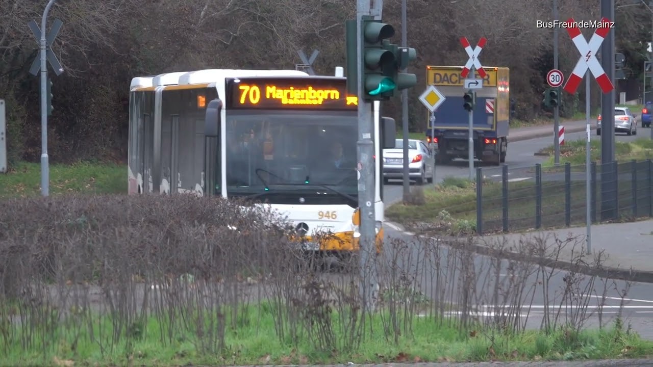 Einfach schön - Busse und Straßenbahnen in Mainz - HQ