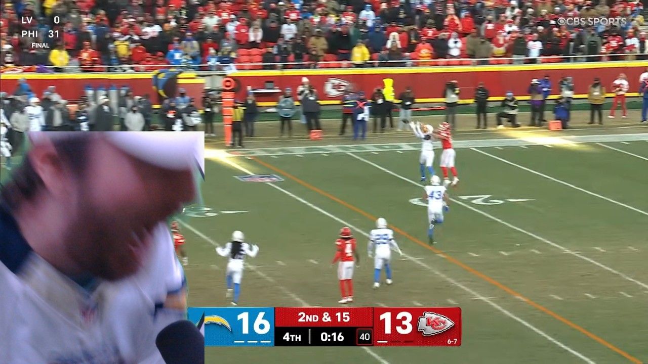 Chargers Fan LIVE REACTION Highlights to LA Chargers vs Kansas City Chiefs | 2025 NFL Week 15
