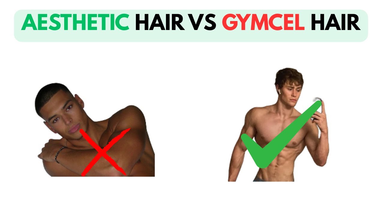 Эстетические прически против причёсок GYMCEL