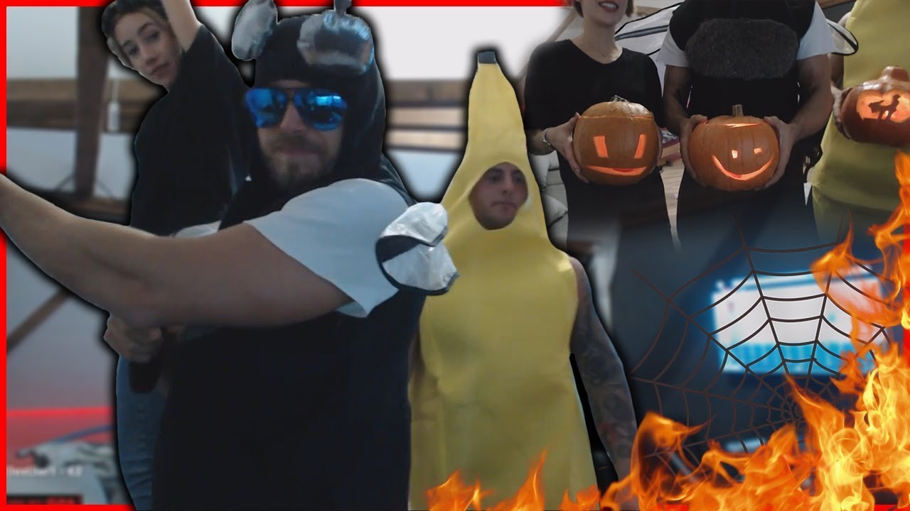 Restt, Maťo, Klaudia & Mama - VYREZÁVANIE TEKVÍC V KOSTÝMOCH