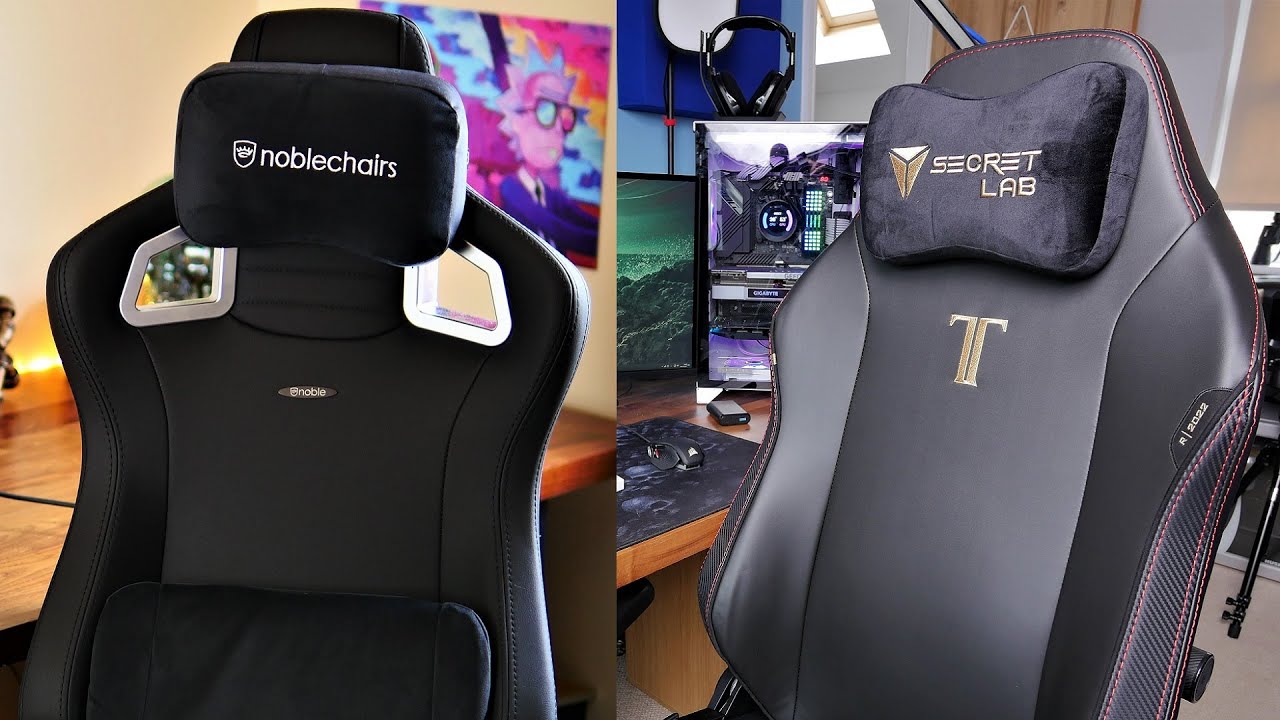 Secretlab Titan 2022 vs Noblechairs Epic Black Edition