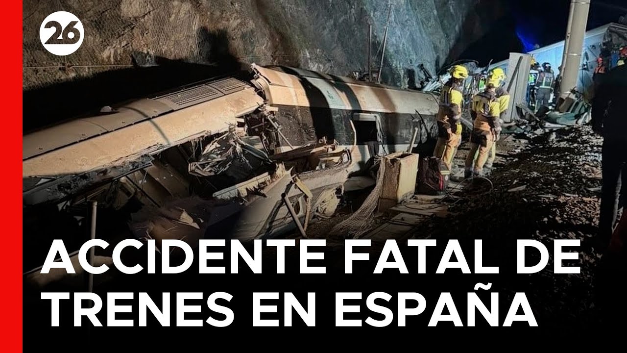 🇪🇸 ESPA&Ntilde;A | Choque de trenes de alta velocidad en C&oacute;rdoba deja 10 muertos y 25 heridos