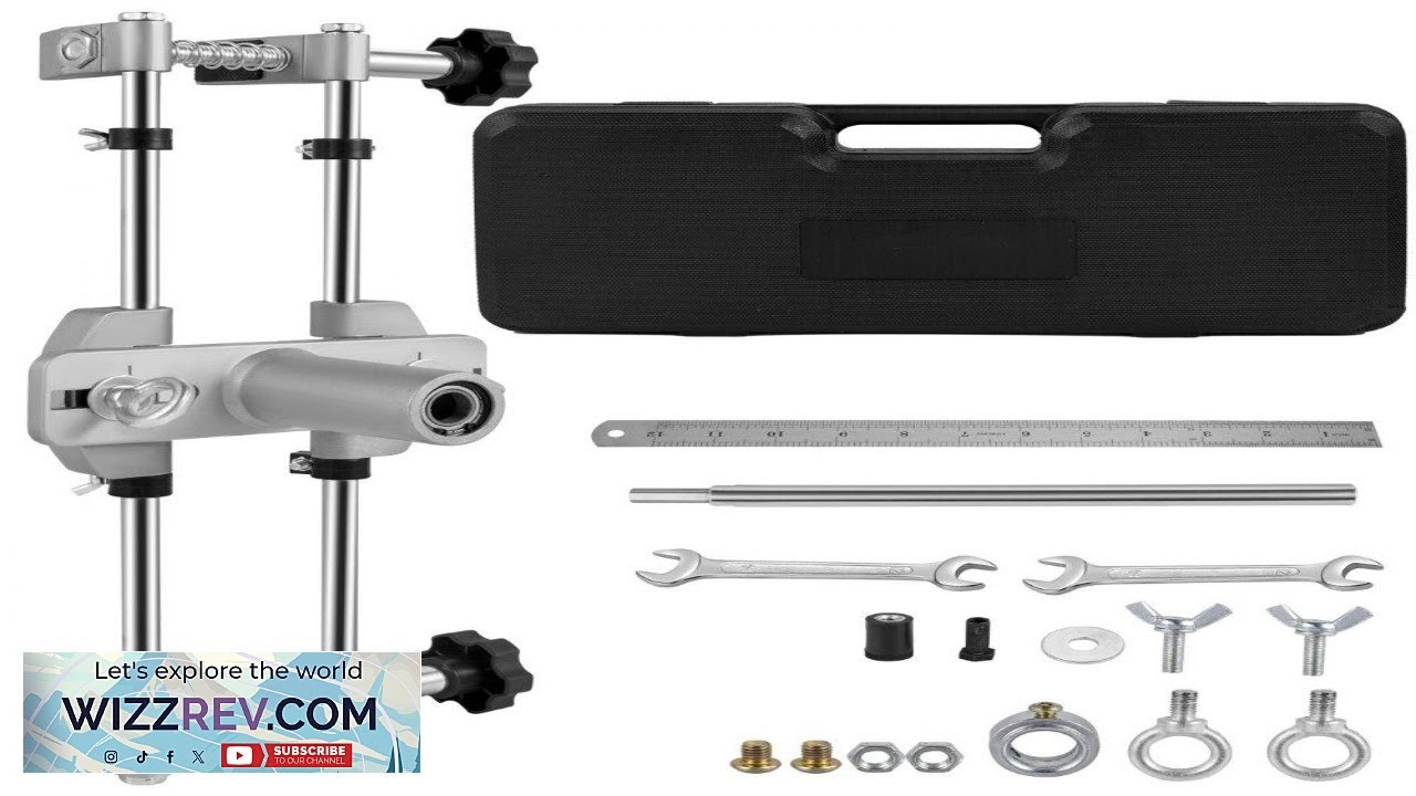 VEVOR 16PCS Mortice Door Lock Fitting Mortiser Jig Kit Tool w 3