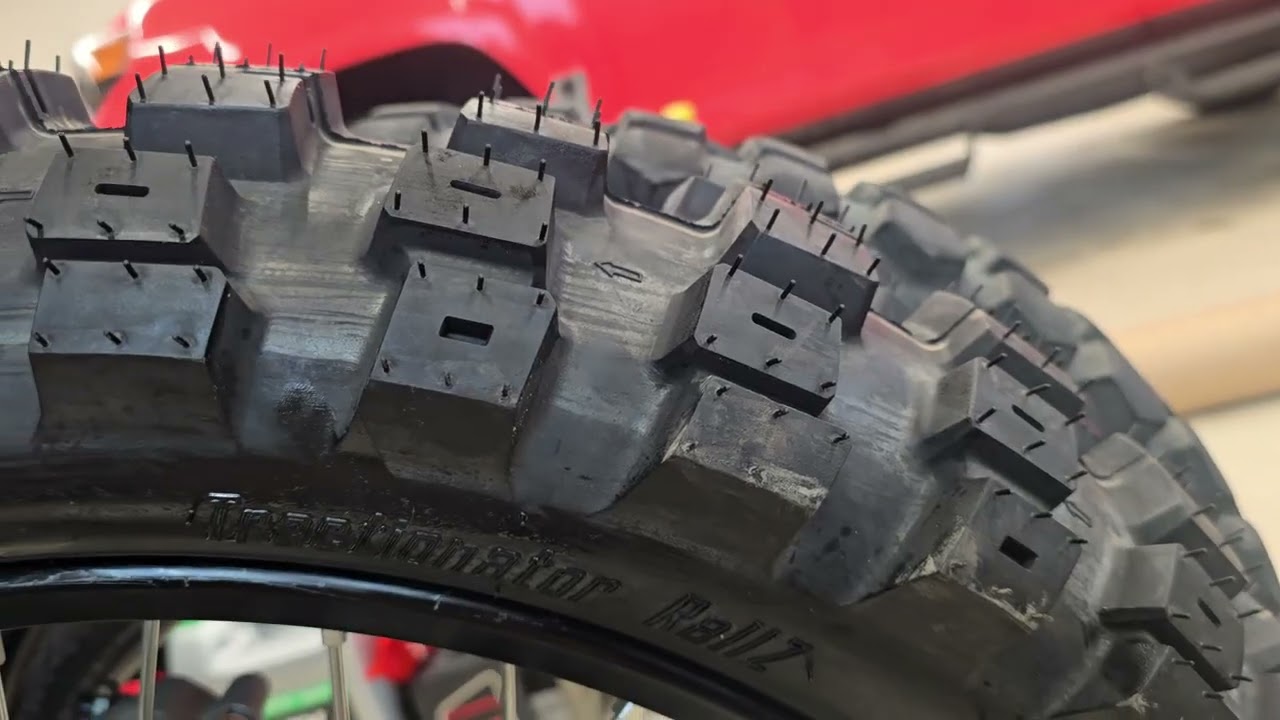 Honda XR 650L / Улучшение шин Motoz Tractionator Rallz (замена стандартных) / Быстрое визуальное ...