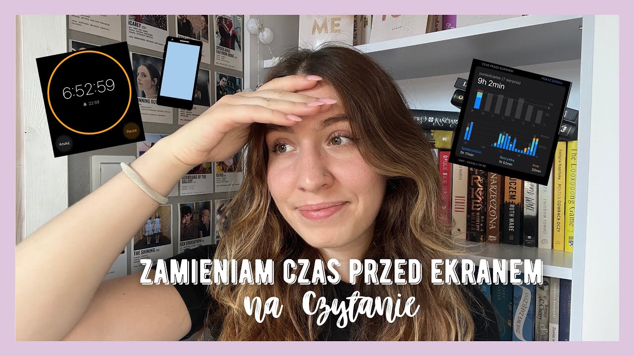 ZAMIENIAM CZAS PRZED EKRANEM NA CZYTANIE 📱📚🙃