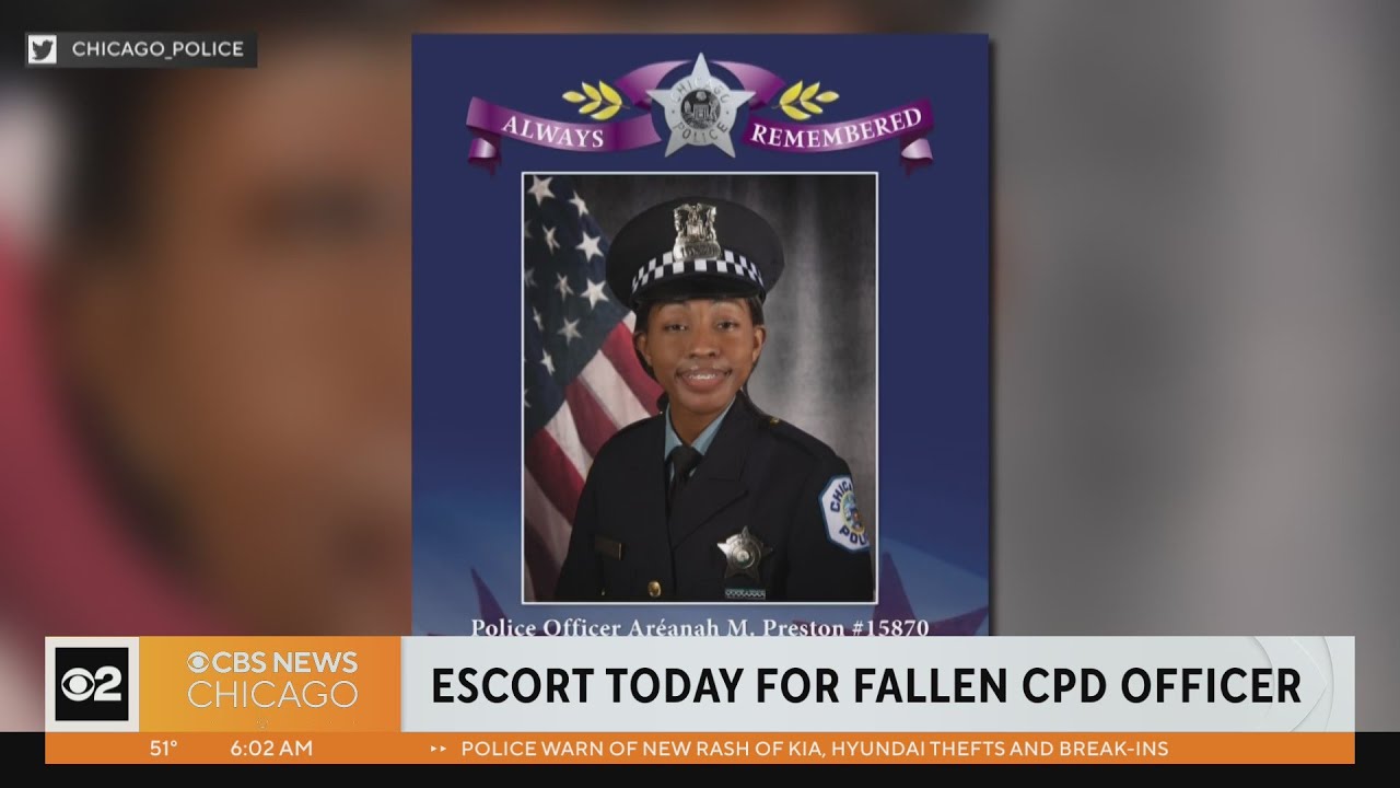 Procession, vigil for CPD Officer Areanah Preston