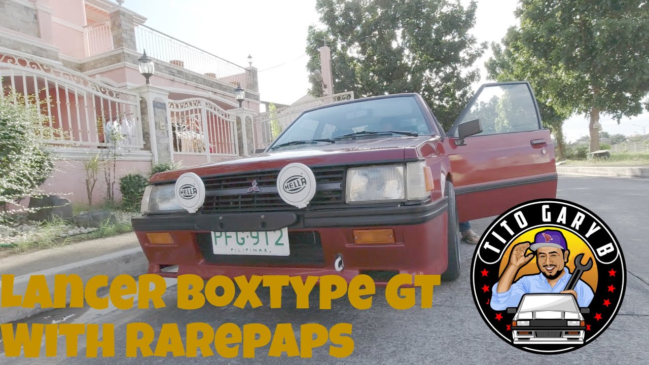 Mitsubishi Lancer Boxtype GT rare parts and highlights