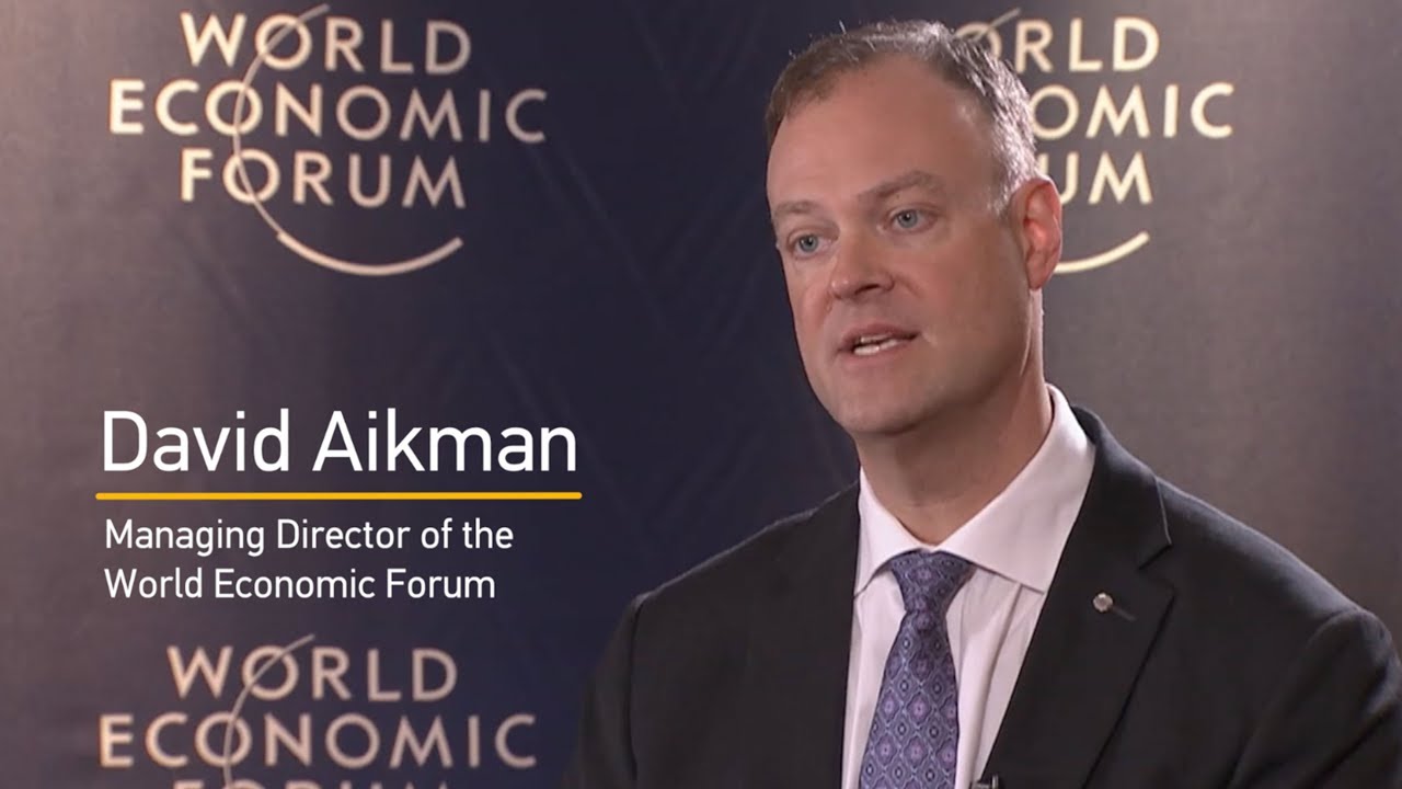 CGTN interview with David Aikman, managing director of the World Economic Forum