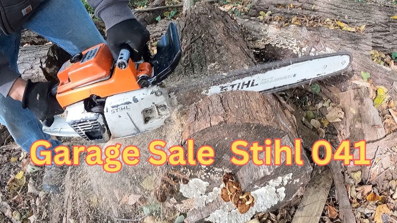 Пила для гаражной распродажи Stihl 041 AV Farmboss.
