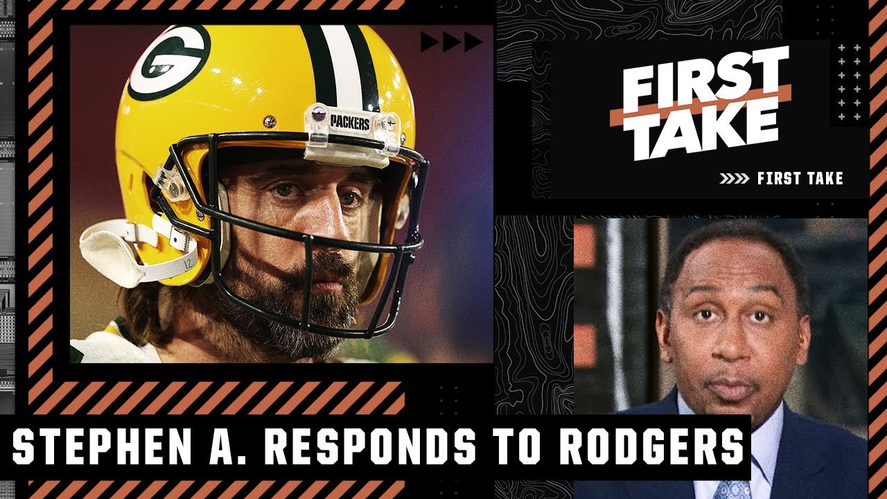 Stephen A.: I'm ashamed of Aaron Rodgers, he 'came across as a national embarrassment' | First Take