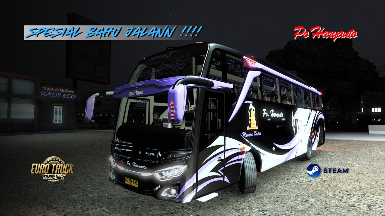 ACTOR BAHU JALAN IN COMEBACK‼️🔥| PO HARYANTO 168 | JEPARA - KUDUS  (EURO TRUCK SIMULATOR 2)