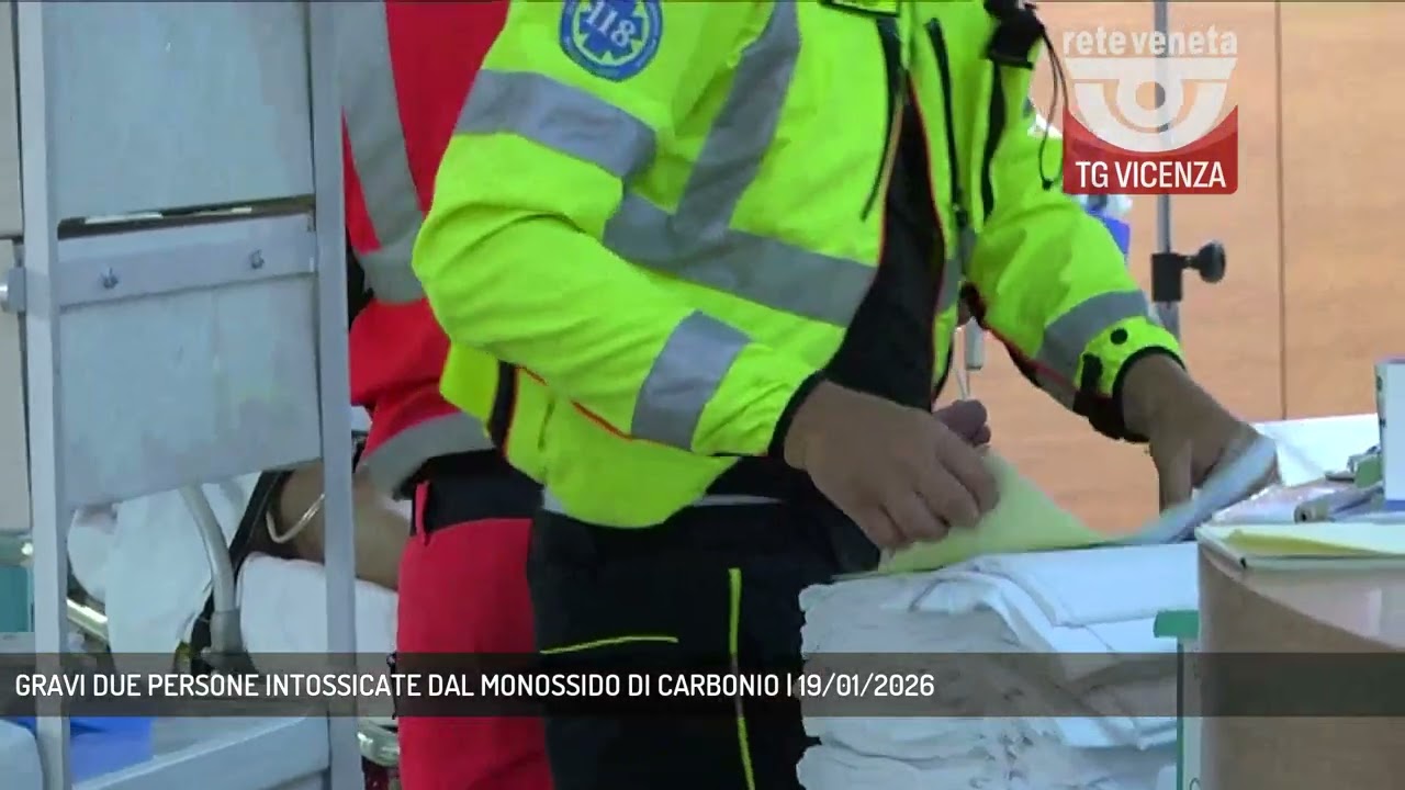 GRAVI DUE PERSONE INTOSSICATE DAL MONOSSIDO DI CARBONIO | 19/01/2026