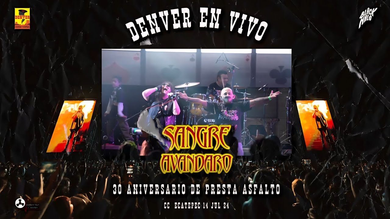 30 Aniversario Presta Asfalto - Sangre Avandaro