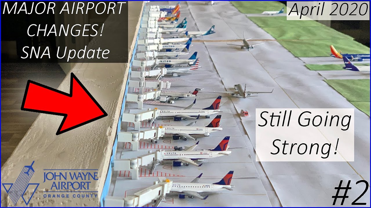 *MAJOR* Aircraft Changes! | 1:400 Gemini Jets Orange County John Wayne Airport update - April 2020