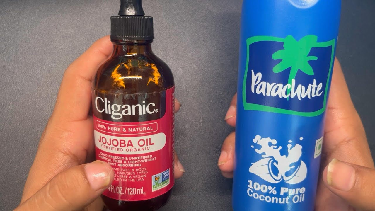 Cliganic USDA Organic Jojoba Oil | Miracle Oil or Hype?Comparison with Coconut/Castor oil #castoroil