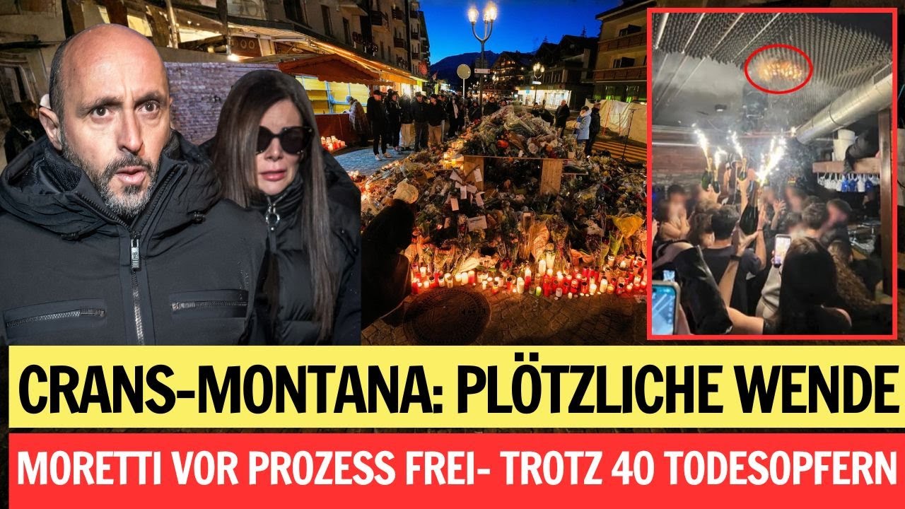 Wende im Fall Crans-Montana: Jacques Moretti frei vor Prozess – trotz 40 Todesopfern