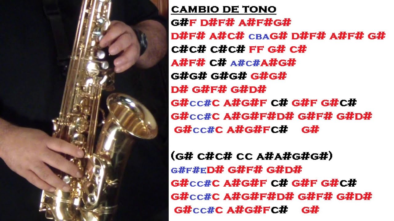 LA BURBUJA - TUTORIALES PARA EL SAX ALTO - SANTIAGO PACHECO