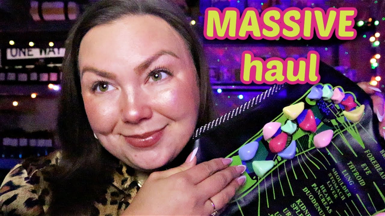 asmr/ massive haul✨🥰 (super random, VERY tingly)