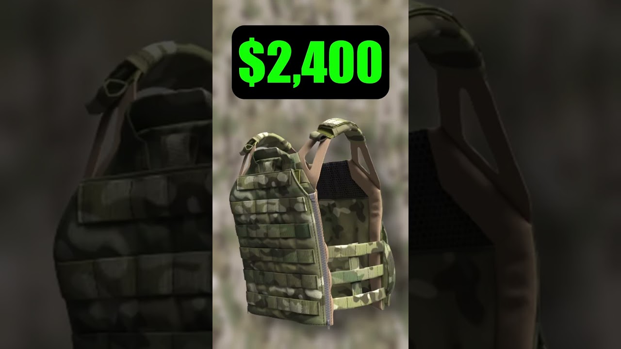 Special Forces Body Armor & Clothing Cost