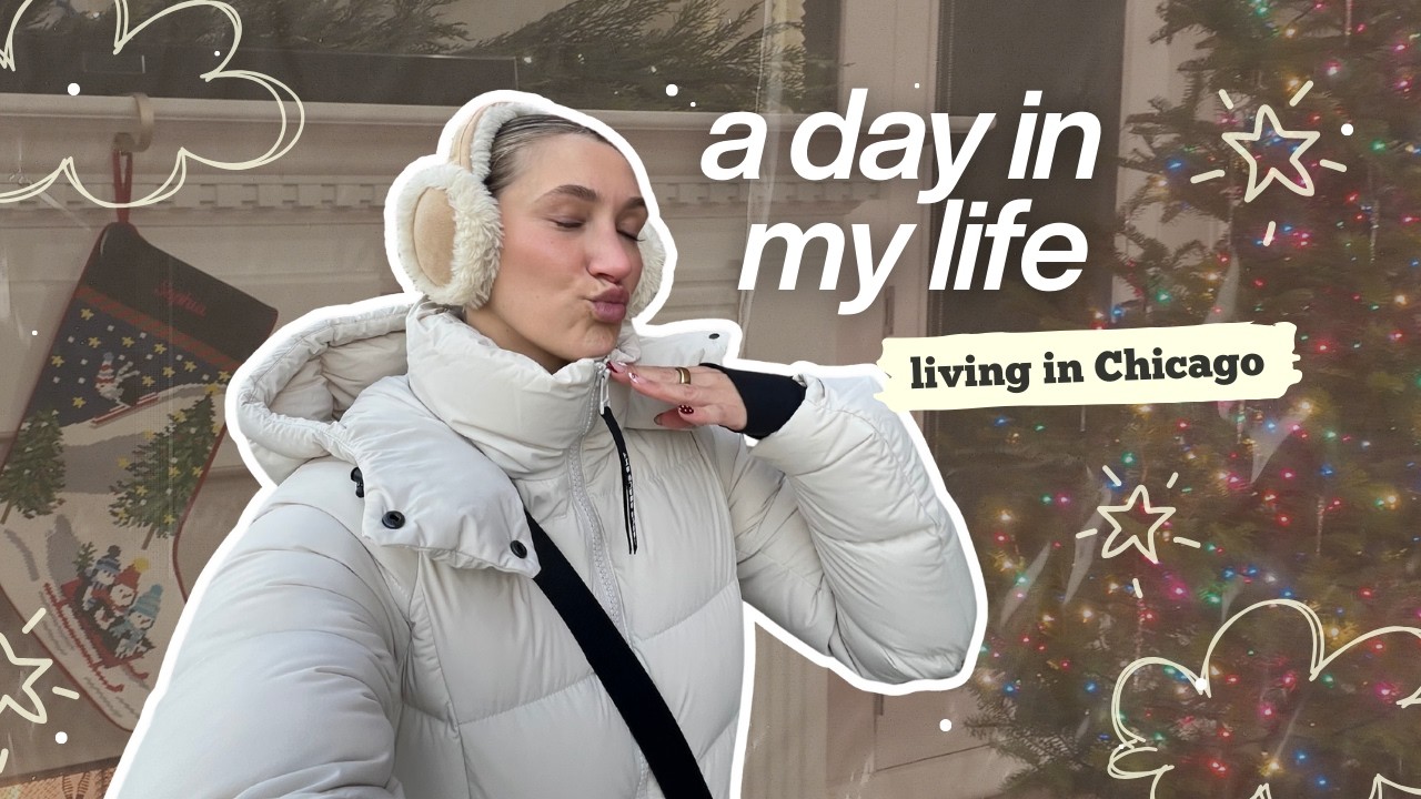 DAY IN MY LIFE VLOG | chilly morning walk, pilates, my go to duvet hack, and holiday movie night!