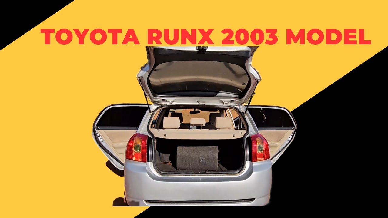 Toyota RunX 2008 Review - A Classic Compact Car with Timeless Charm