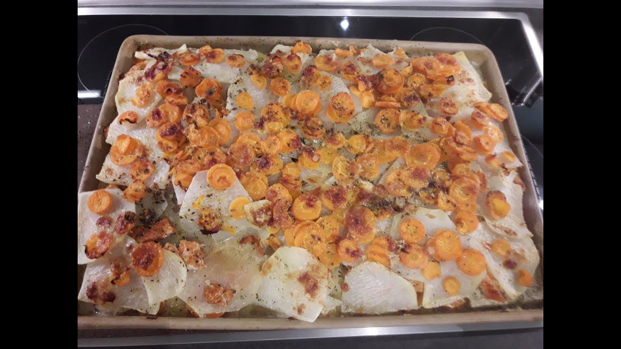 Schicht Kartoffel Gemüse mit Putengeschnetzelten, mit Pampered Chef®