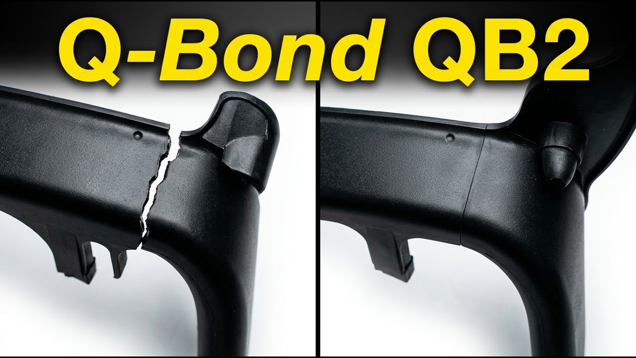 How to Repair and Weld Plastic with Q-Bond QB2 Superglue Kit
