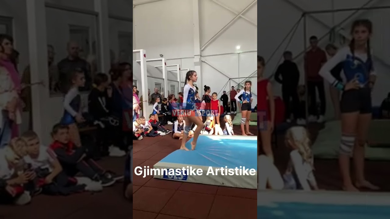 Pamje nga garat e Kup&euml;s s&euml; Shqip&euml;ris&euml;-Gjimnastika Artistike, zhvilluar n&euml; Berat, tetor 2022