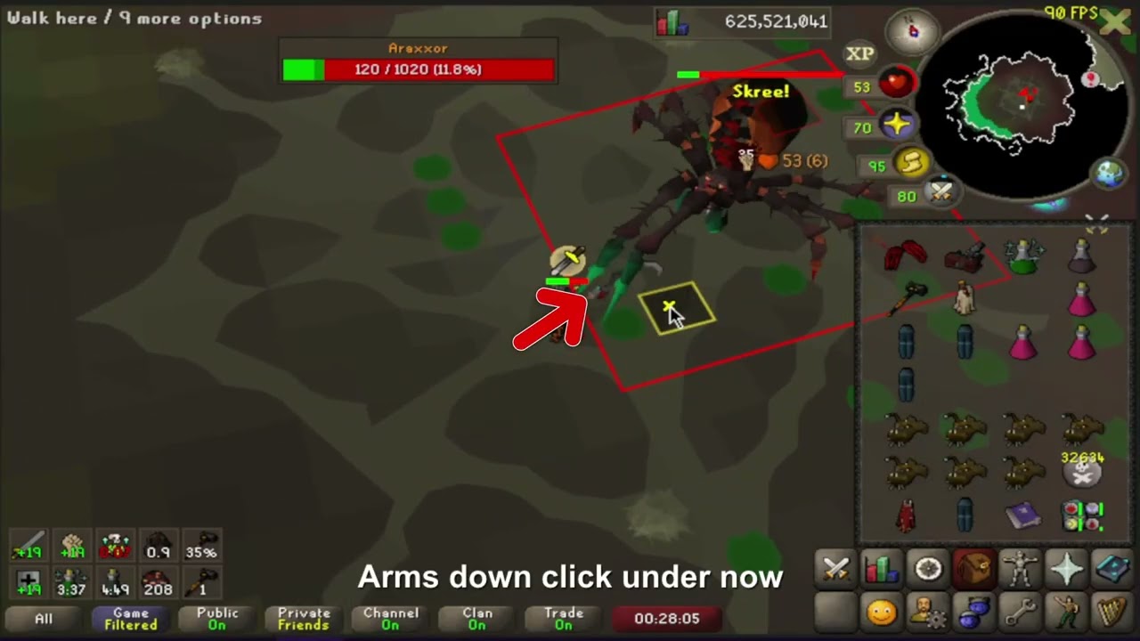 Araxxor Step Under