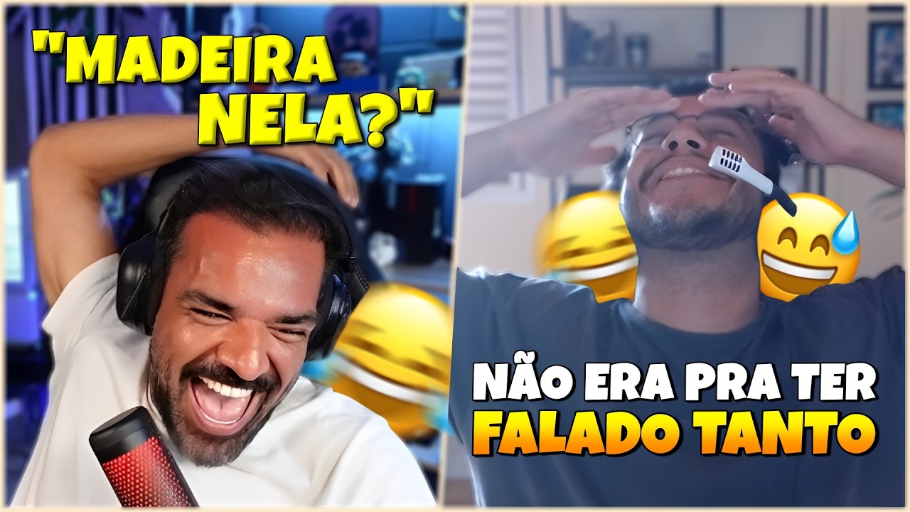 ELE FALOU MAIS DO QUE DEVIA 😂😂 (Gaules, Nak, Bt, Liminha, Steelega e Cogu)