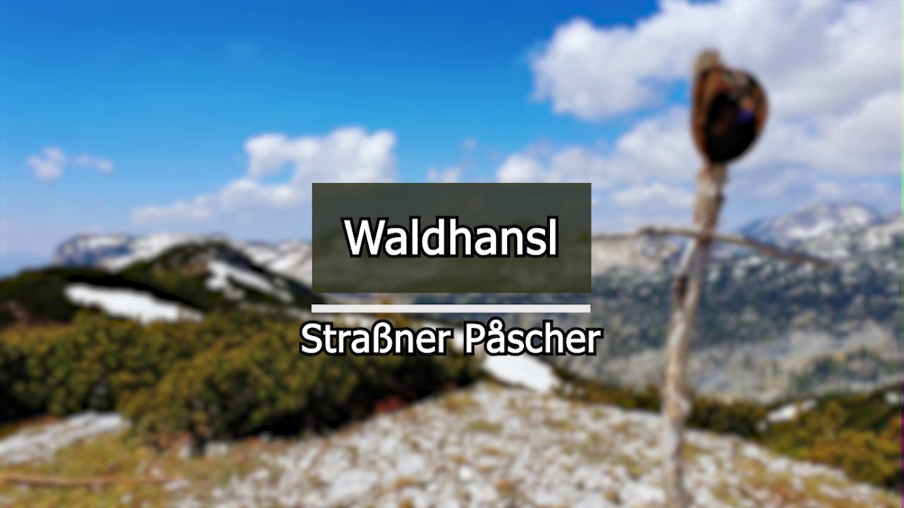 Straßner Pascher - Waldhansl