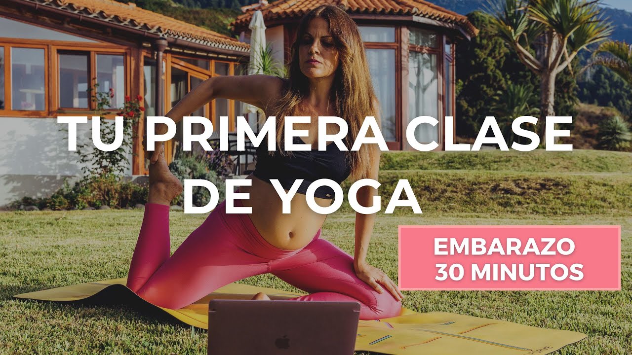 🤰🏻🧘🏻‍♀️Tu primera clase de Yoga #Prenatal | Yoga para #embarazadas ⏱️ 30 MINUTOS | Luce tu Embarazo.