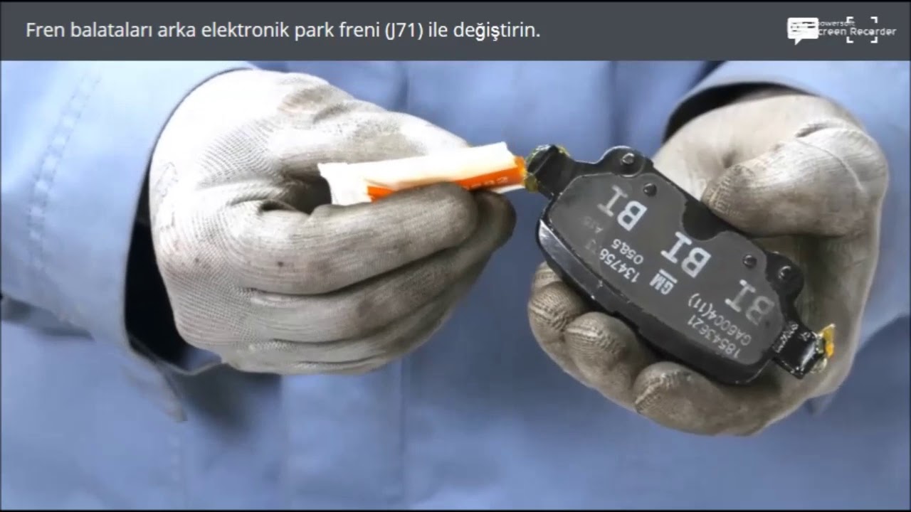 ASTRA K, FREN BALATA DEĞİŞİMİ