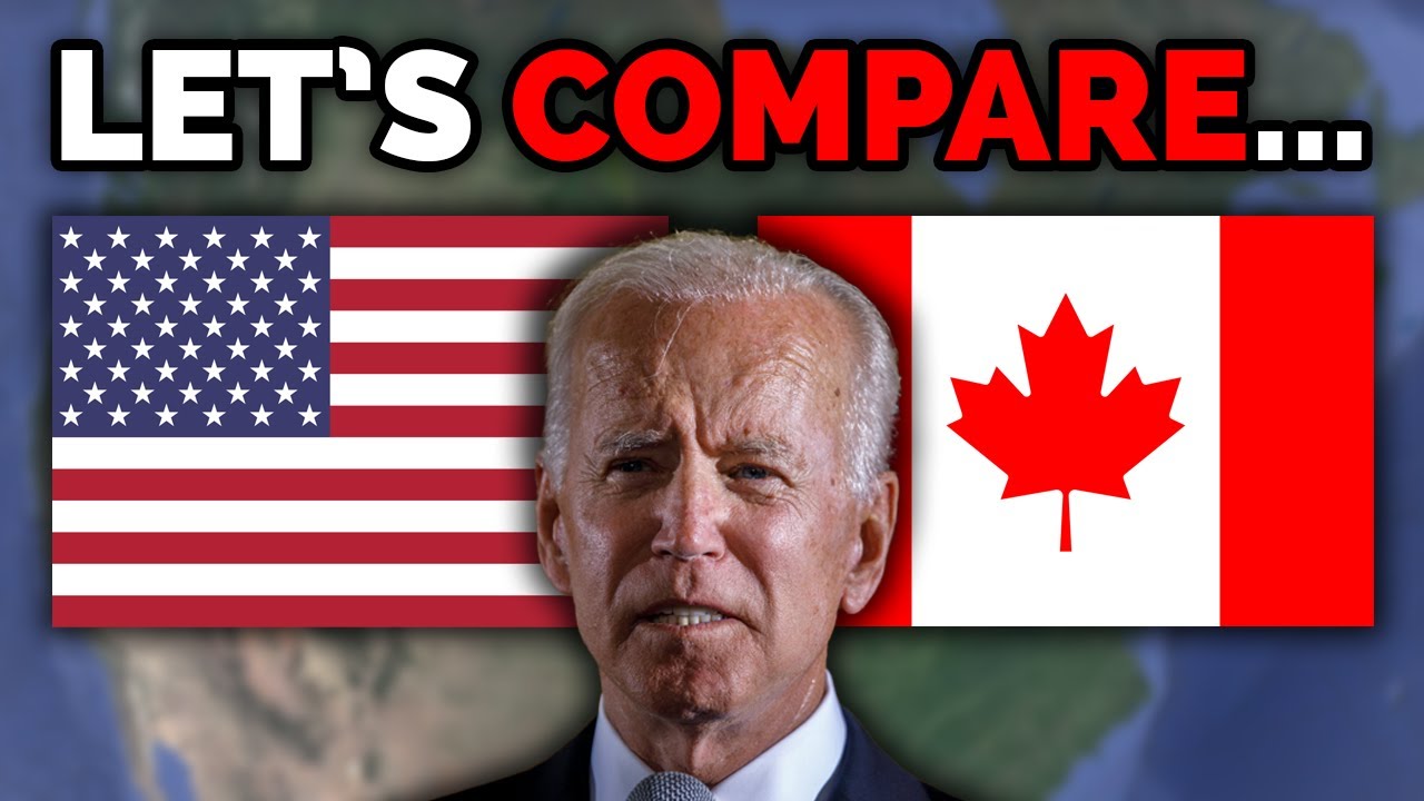 Давайте сравним США и Канаду! 🇺🇸 🇨🇦