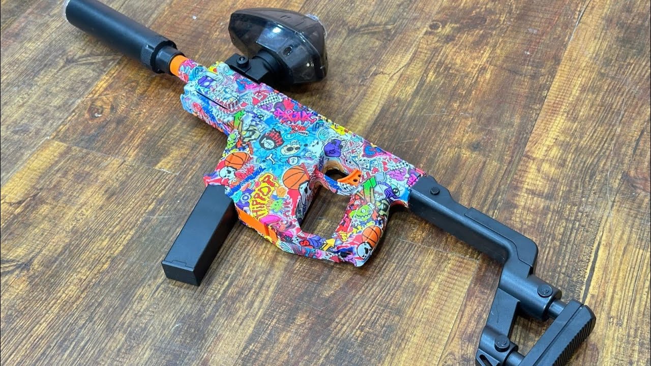 How to assemble Vector K10 Electric Automatic Airsoft Gel Blaster In India
