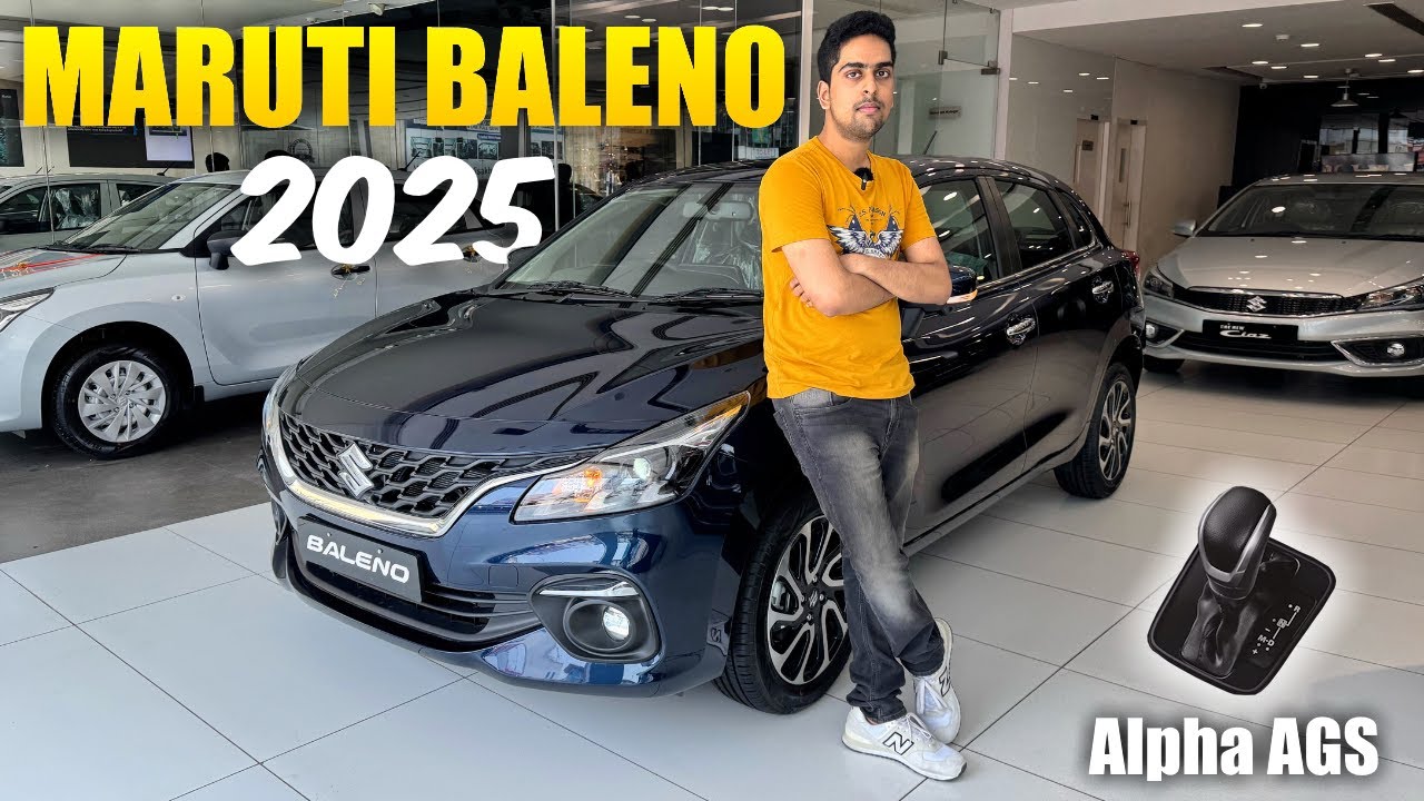 Maruti Suzuki Baleno 2025 | Alpha AMT | Detailed Review with Features & Onroad Price in Hindi