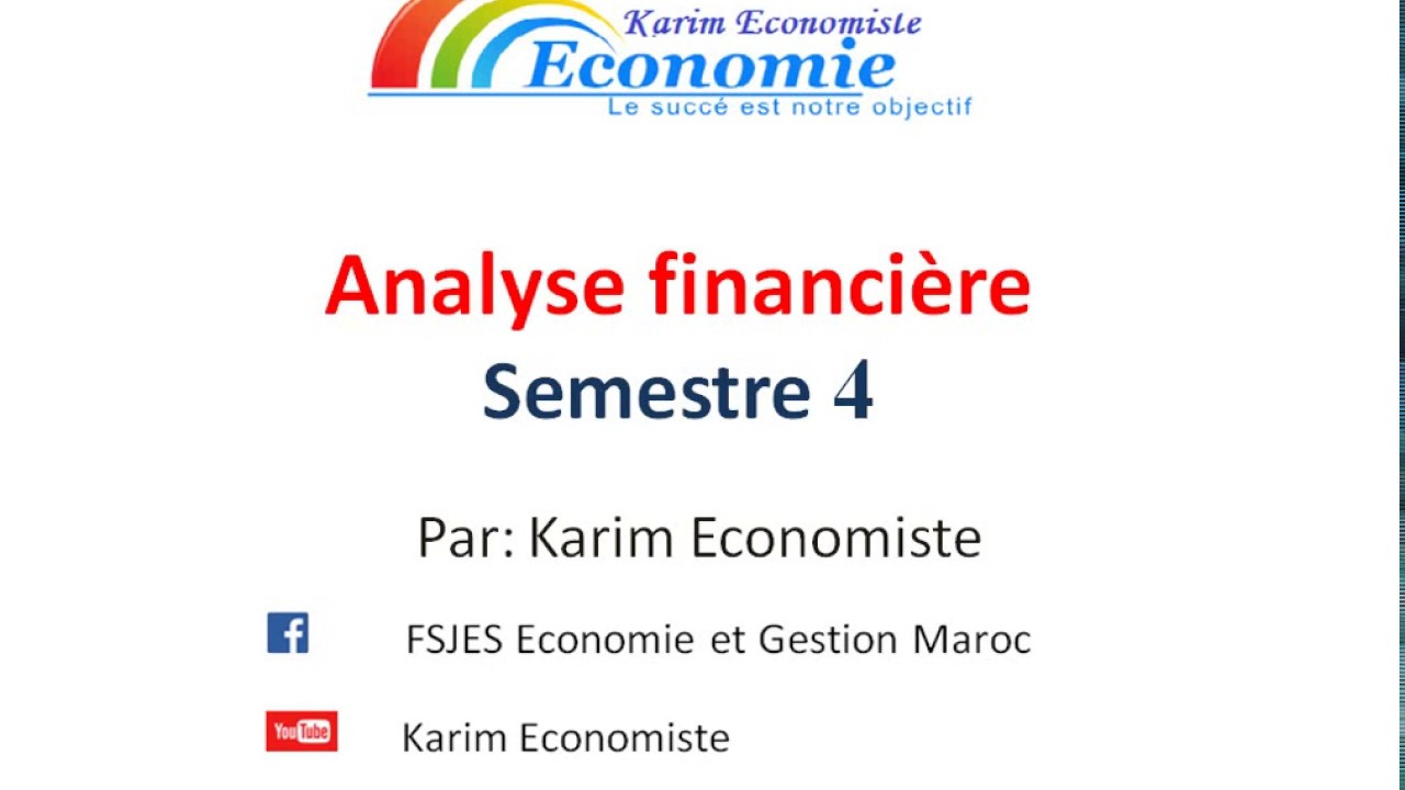 Analyse financière S4 partie 1