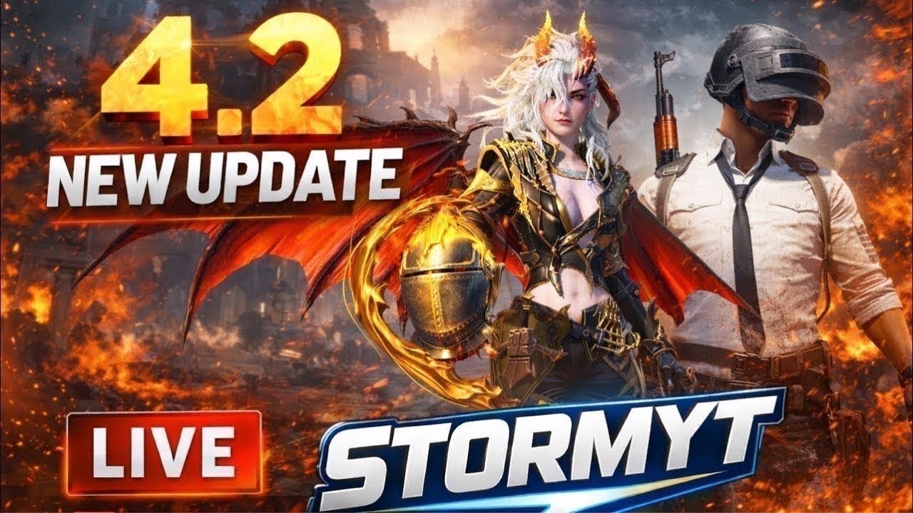 4.2 NEW UPDATE PUBG MOBILE LIVE STREAM 🎮