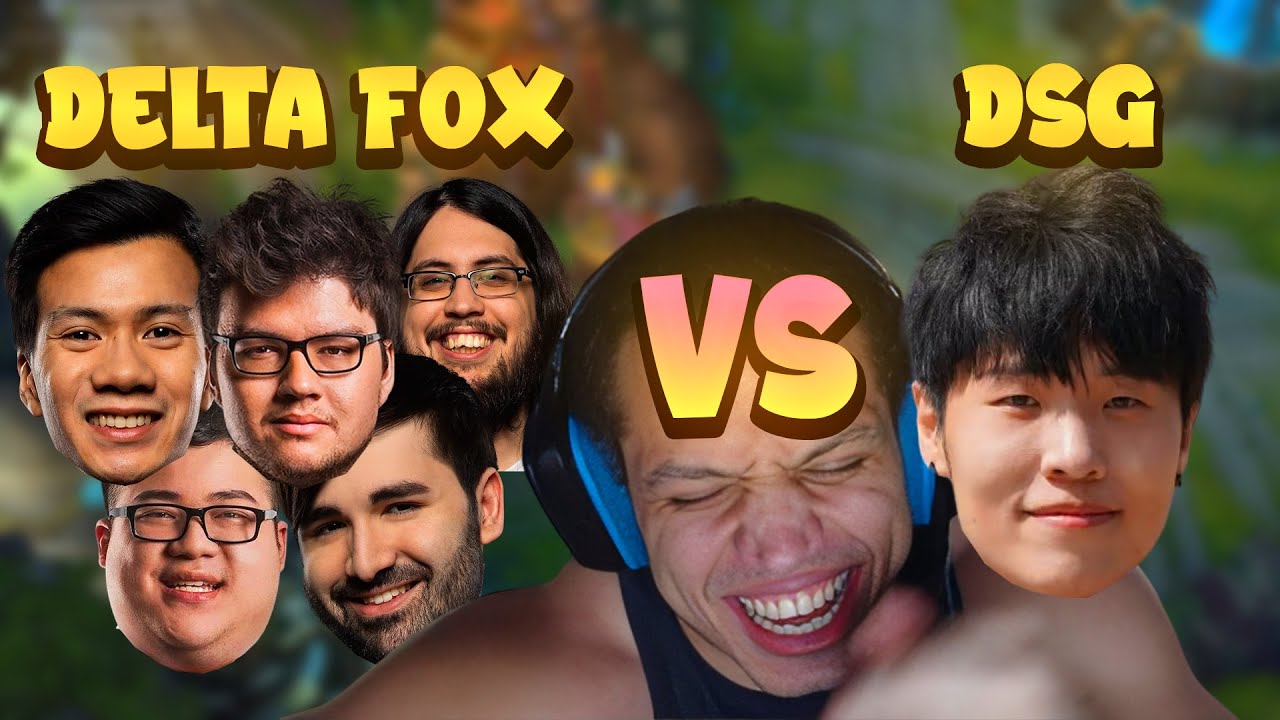 Tyler1 Watches Delta Fox vs DSG Showmatch