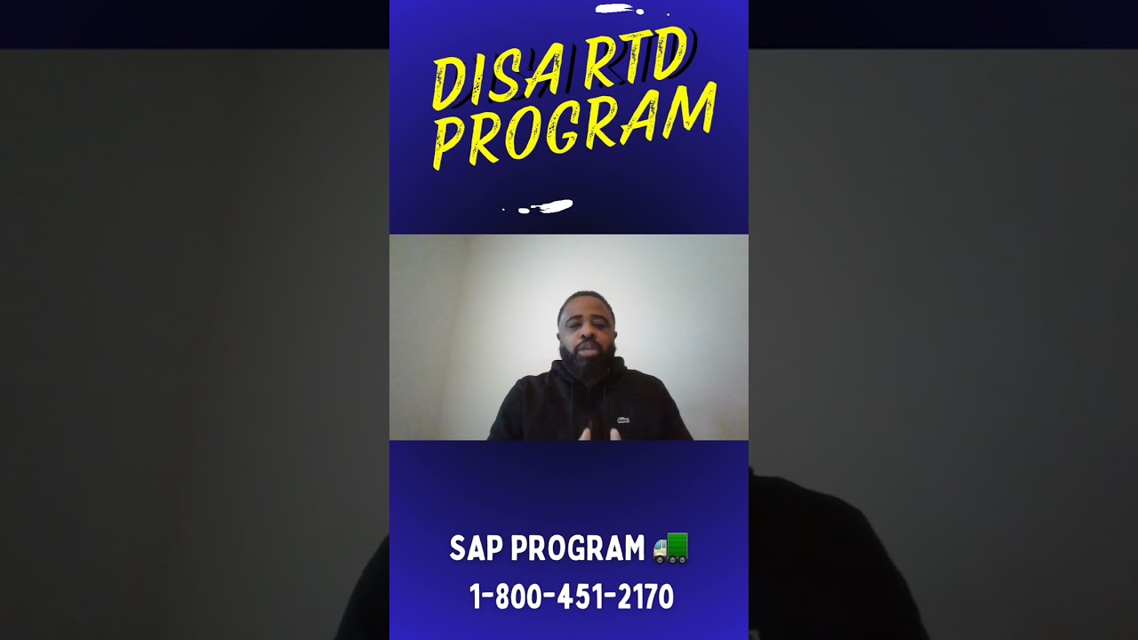 🎥 Understanding DISA's Return to Duty Program 🎥 | DOT Qualified SAP Program Near Me | 1-800-451-2170