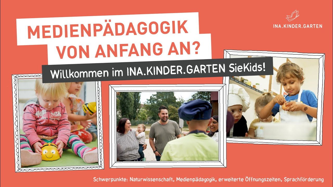 #Kita-Portrait: Willkommen im INA.KINDER.GARTEN SieKids